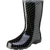 Polka Dot Print Black and White