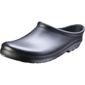 Sloggers Men’s Short Clog Slip On Rain Shoes(Black)