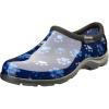 Grungy Paw Print Blue
