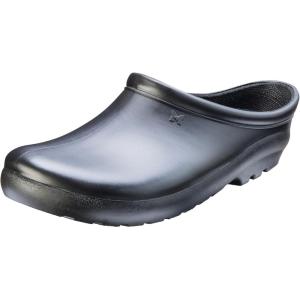 Sloggers Waterproof Garden Clogs for Women – Traditional Garden Clogs with Premium Comfort Support Insole(Black)