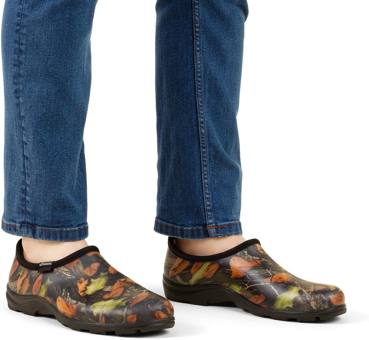 image:imageSloggers Original Waterproof Work Shoe for Men Outdoor SlipOn Rain and Durable Garden Footwear Made in the USA with Premium Comfort Support InsoleCamo Print