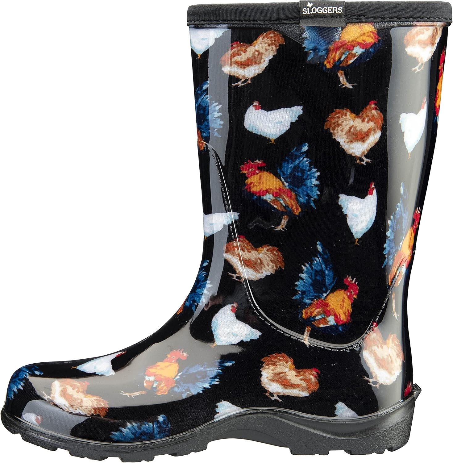 image:imageSLOGGERS Womens Rain and Garden Ankle BootBlack