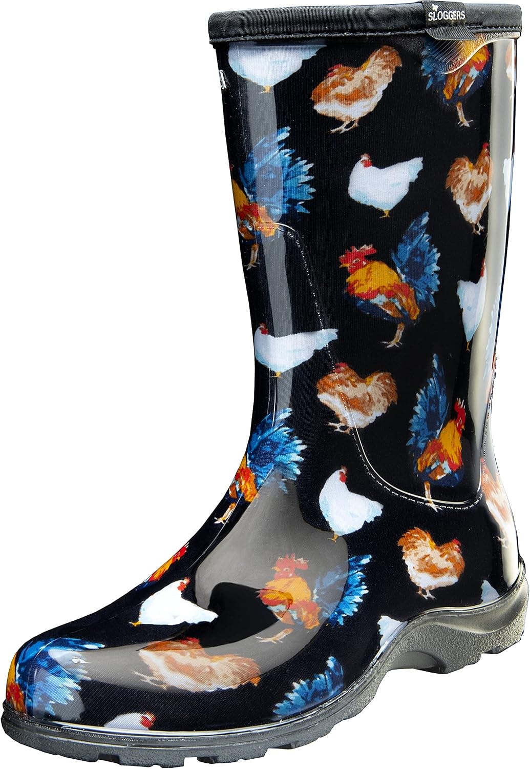 image:imageSLOGGERS Womens Rain and Garden Ankle BootBlack