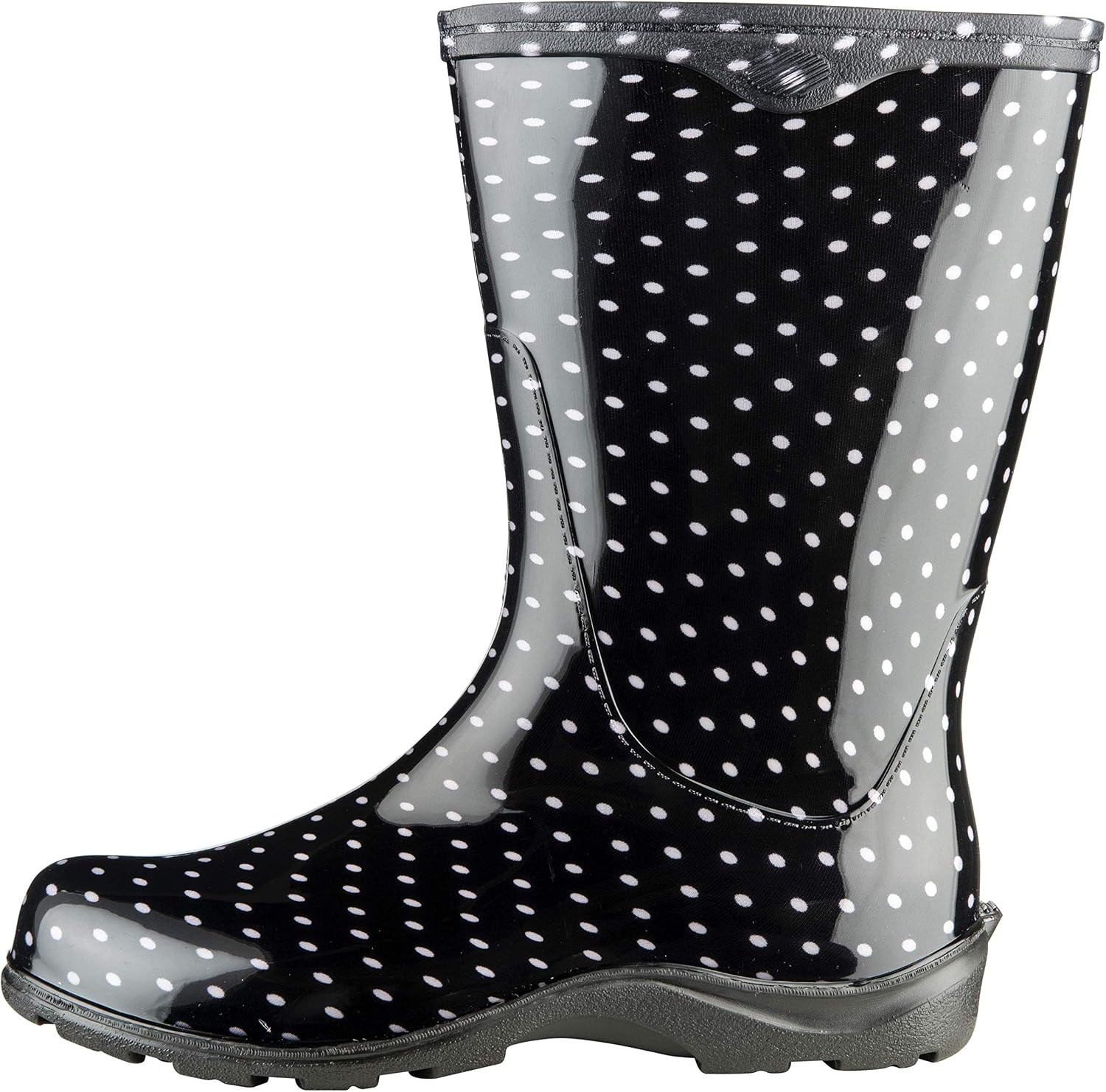 image:imageSLOGGERS Womens Rain and Garden Ankle BootBlack and White