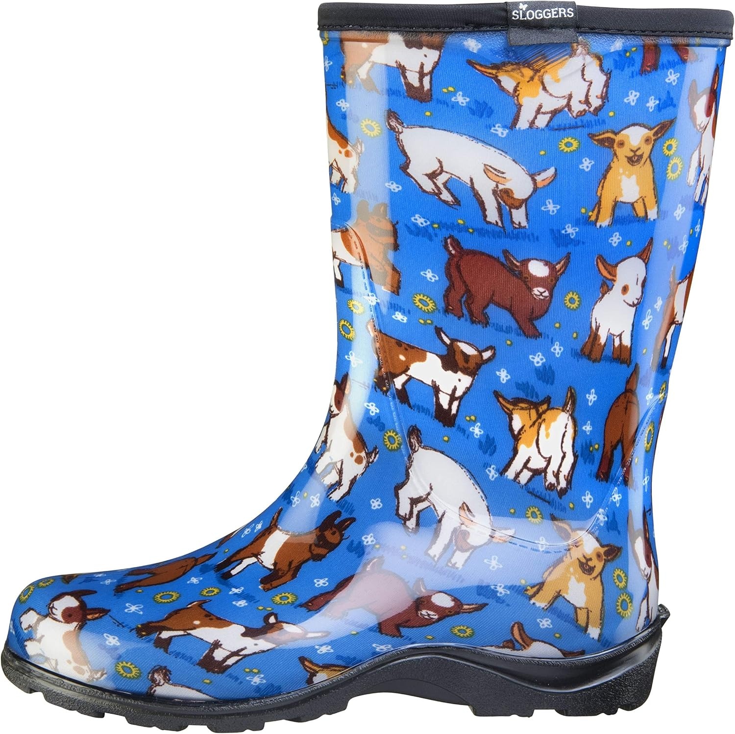 image:imageSLOGGERS Womens Rain and Garden Ankle BootGoats Sky Blue
