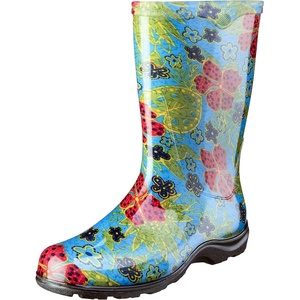 SLOGGERS Women’s Rain and Garden Ankle Boot(Midsummer Blue)