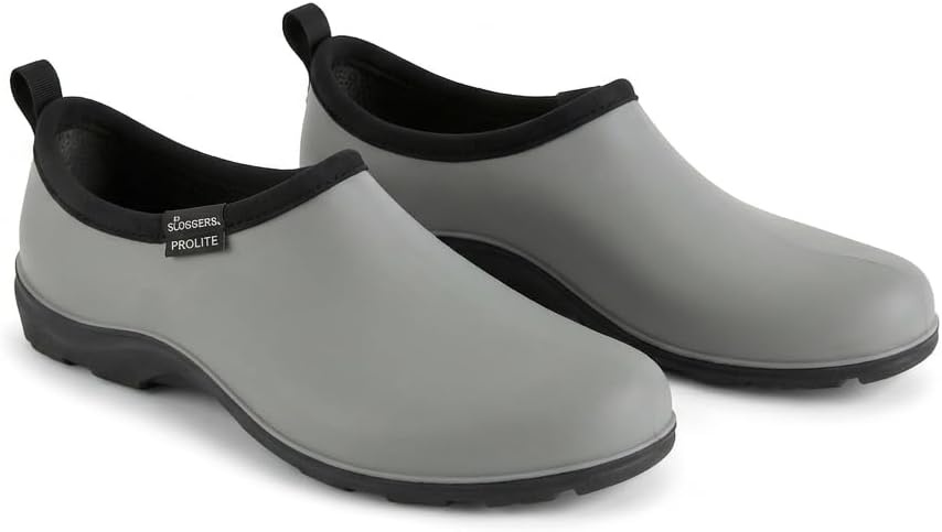 image:imageSloggers ProLite Womens Garden amp Work SlipOn Shoes 25 Lighter Waterproof Comfort Clogs with AllDay Insoles UV Protection Arch Support amp DeepLug Traction Made in USA with US amp Imported PartsOlive