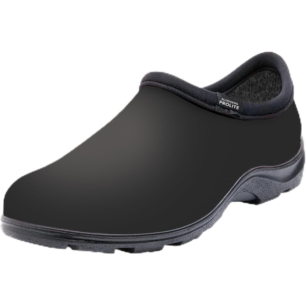 image:imageSloggers ProLite Womens Garden amp Work SlipOn Shoes 25 Lighter Waterproof Comfort Clogs with AllDay Insoles UV Protection Arch Support amp DeepLug Traction Made in USA with US amp Imported PartsRecycled Black