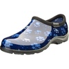 Grungy Paw Print Blue