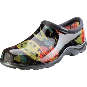 Sloggers Original Waterproof Rain and Garden Shoe for Women– Outdoor Slip-On Garden Clog(Midsummer Black)
