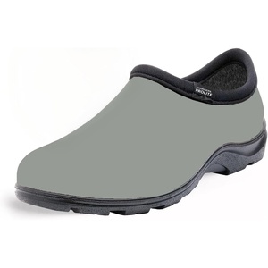 Sloggers ProLite Women’s Garden & Work Slip-On Shoes – 25% Lighter Waterproof Comfort Clogs with All-Day Insoles, UV Protection, Arch Support & Deep-Lug Traction – Made in USA with US & Imported Parts(Olive)